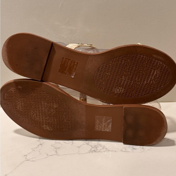 Kensie Melania Off White Studded Slide Sandals - Picture 5 of 8